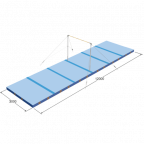 Комплект матов для перекладины